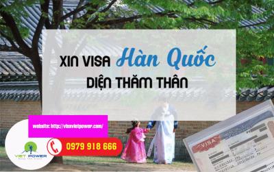 Làm visa thăm thân Hàn Quốc